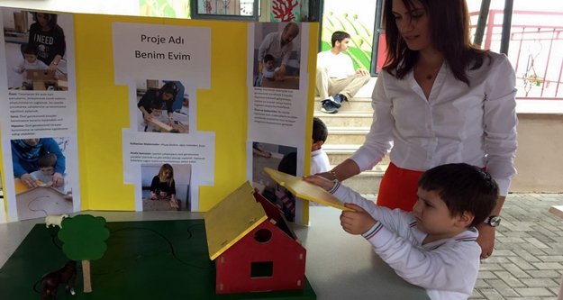 Alanyalı özel öğrencilerin projeleri sergilendi
