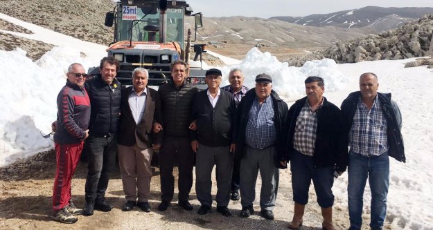 Baba Çavuşoğlu yayla keşfi yaptı