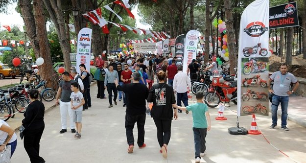 Belediye o mahalleyi şenlendirdi