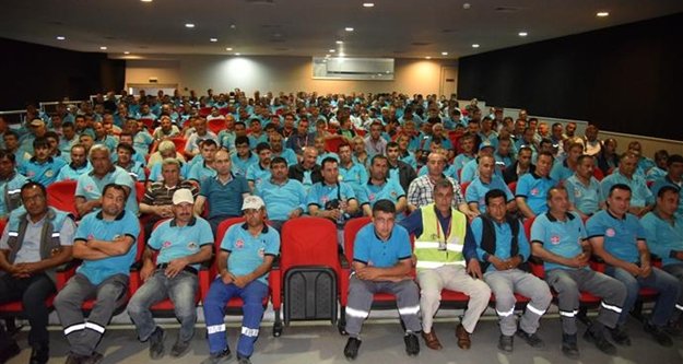 Belediye personeline iş sağlığı semineri