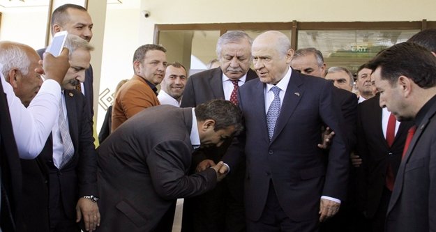 Devlet Bahçeli Alanya'da