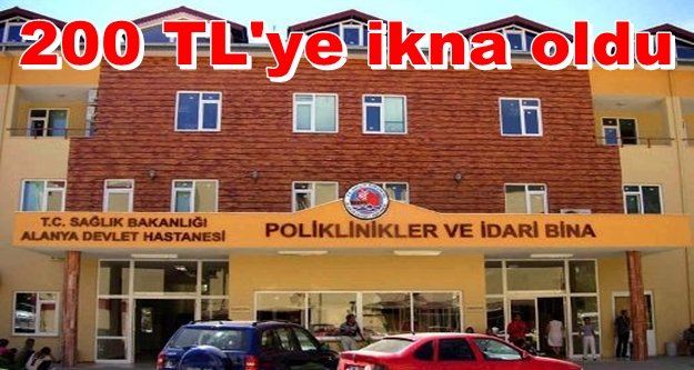 Hastane çatısında intihara kalkıştı