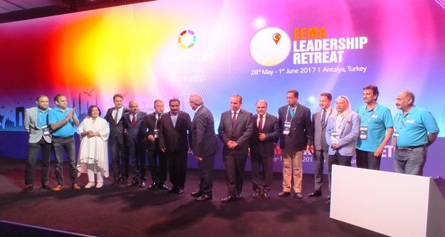 Hindistan, Rusya, Ukrayna turizmciler Antalya'da buluştu