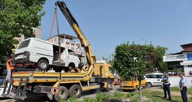 Hurda araç operasyonu