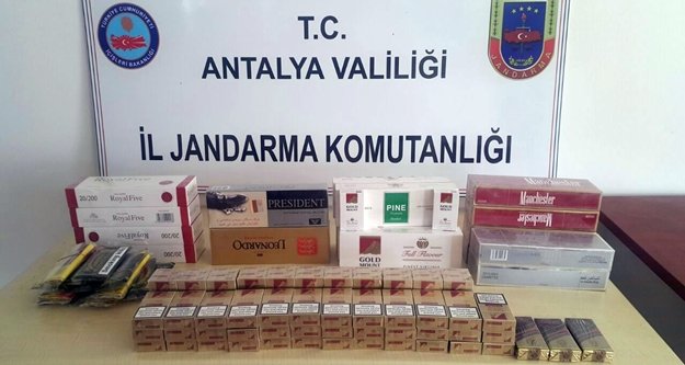 Kaçak sigara operasyonu: 255 paket