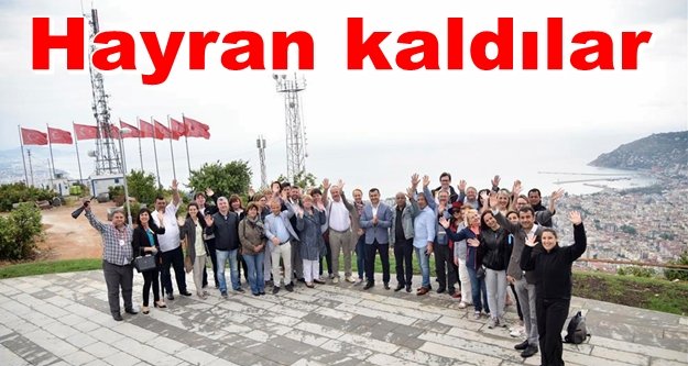 Yücel'le Tavşandamı'nı gezdiler