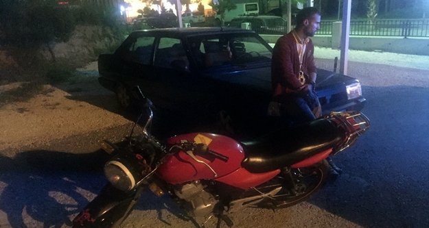 Kaza yapan motosiklet sürücüsünün arandığı ortaya çıktı