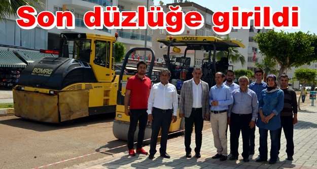 Mahmutlar'da Haziran ayında işlem tamam