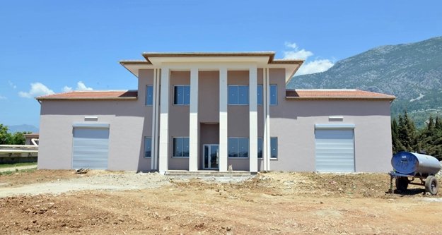 Mahmutlar hizmet binası hizmete hazır