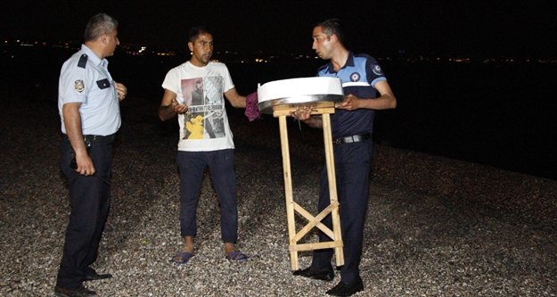 Midye operasyonu: Zabıta el koydu