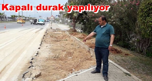 Muhtar Adayı Akar'a durak teşekkürü