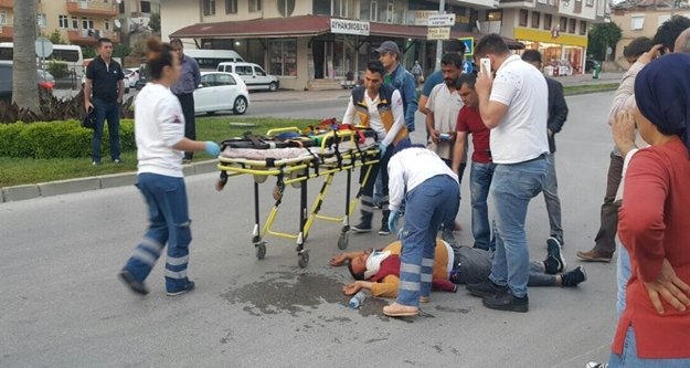 Trafik kazası: 1 yaralı var