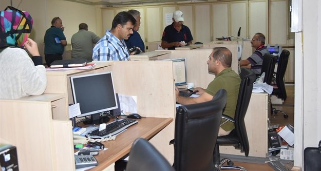 Vergide öğle mesaisi