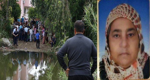 Yaşlı kadının cesedi derede bulundu