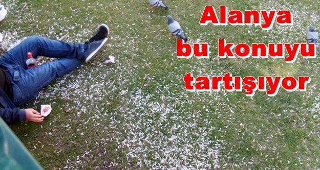 Yere çekirdek atana ceza verilsin mi?