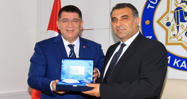 AESOB'dan Kaymakam Harputlu'ya ziyaret