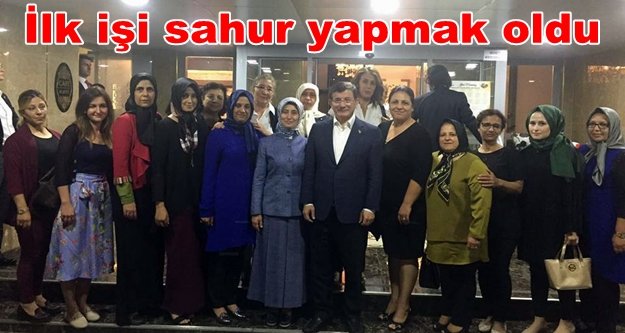 Ahmet Davutoğlu Alanya'da