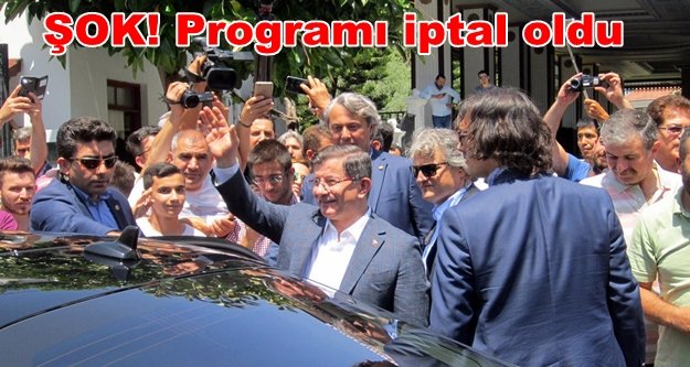 Alanya'da Davutoğlu izdihamı
