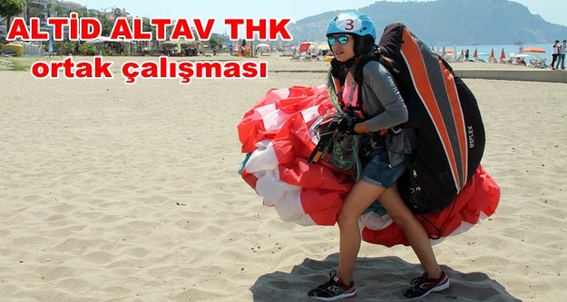 Alanya'da nefes kesen yarışma