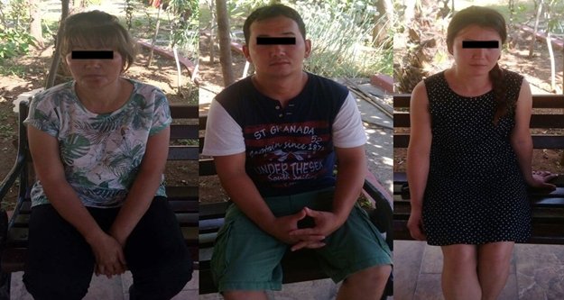 Alanya'da yakalanan 3 kişi sınır dışı edildi