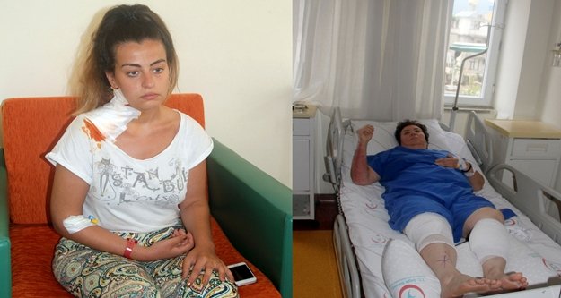 Alanya'daki havai fişek mağdurları o anları anlattı