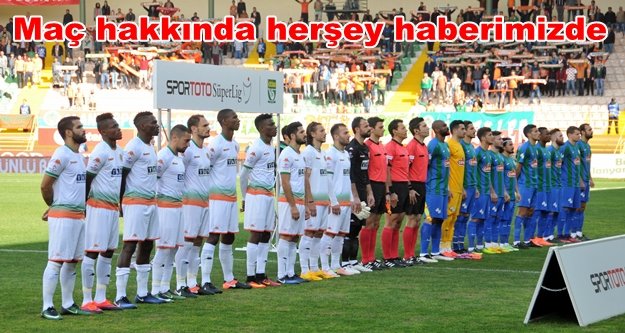 Alanyaspor son kez sahaya çıkıyor