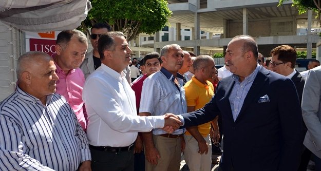 Bakan Çavuşoğlu bayram için baba ocağında