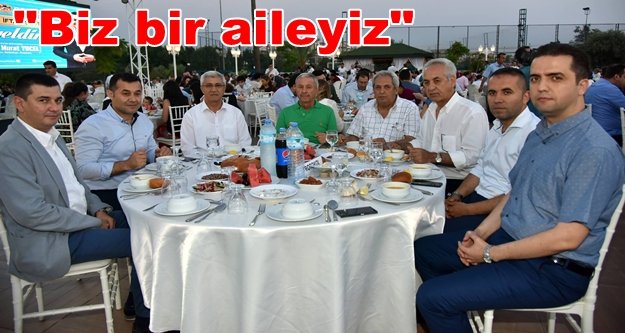 Başkan Yücel, personeli ile iftar yemeğinde buluştu