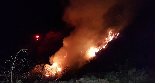 Çöplükteki yangın şehri esir aldı