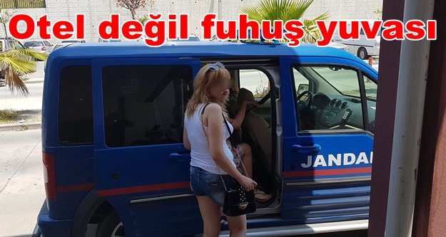 Jandarmadan Alanya yolunda fuhuş baskını