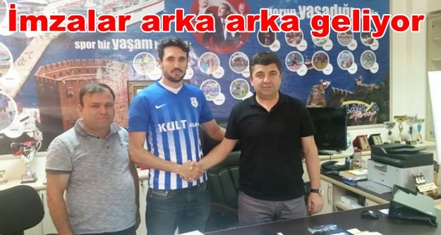 Kestel'in kaptanı imzayı attı