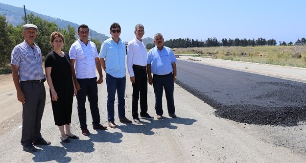 Komşuda sıcak asfalt sevinci