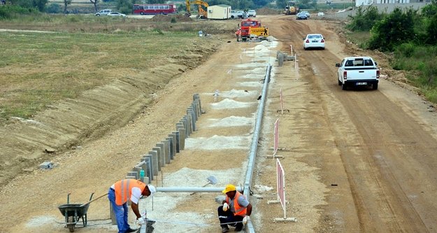 Manavgat Irmağı denizle buluşuyor