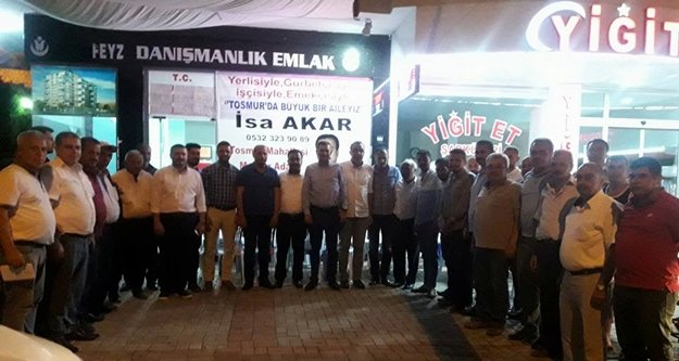 MHP'den Akar'a destek ziyareti