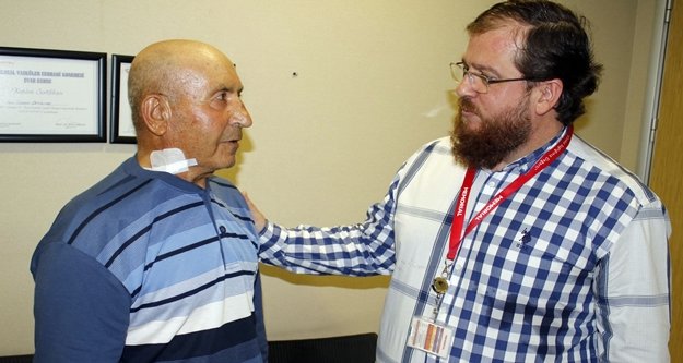 Süt danasının kalp zarıyla hayata tutundu