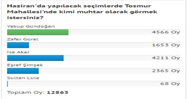 Tosmur'da Alanya Adres'in dediği oldu