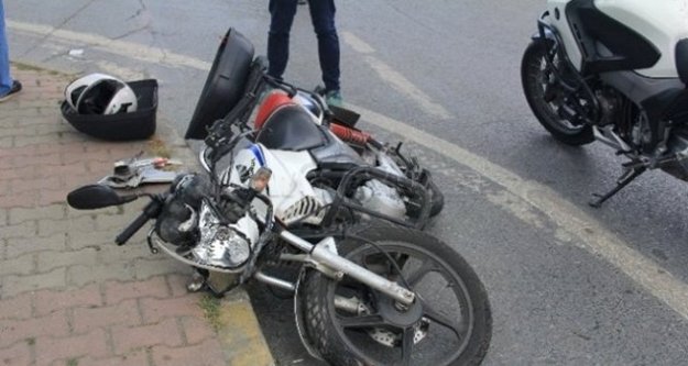 Alanya'da motosiklet kazası: 2 yaralı var
