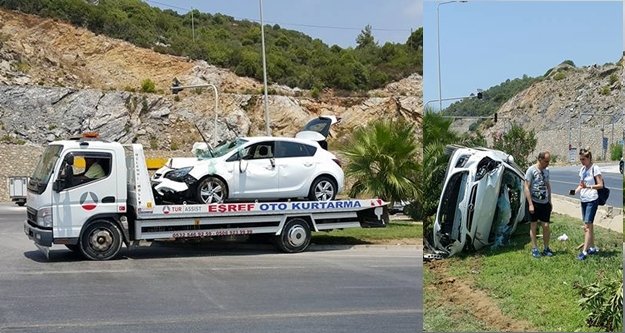 Alanya tünellerde kaza: Facianın eşiğinden dönüldü