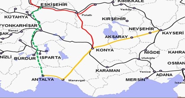 Antalya'ya hızlı tren müjdesi