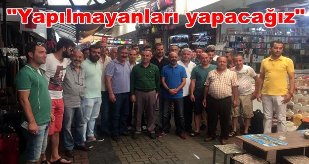 Cuma Pazarı'nda Harun Gökçe coşkusu