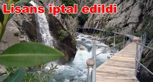 DSİ'den Sapadere'ye şok iptal