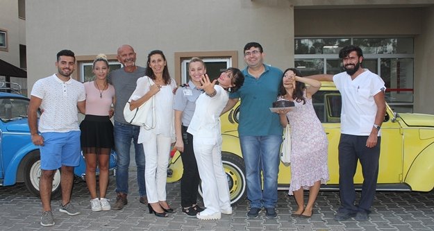 Hemşireye sürpriz evlilik teklifi