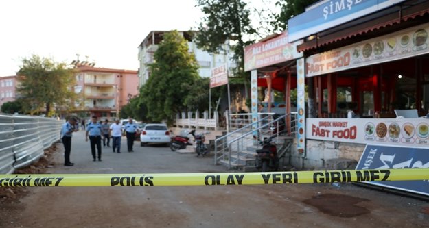 Markette içki kavgasında silahlar konuştu