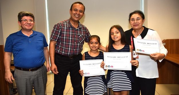 Öğrenciler sertifikalarını aldılar