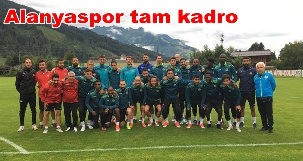 Salzburg'da ilk antreman