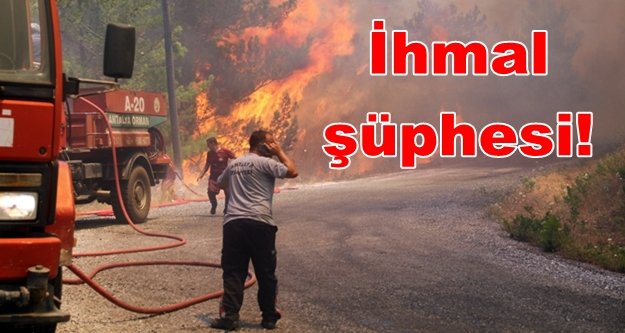 Sapadere yangını için şok iddia!