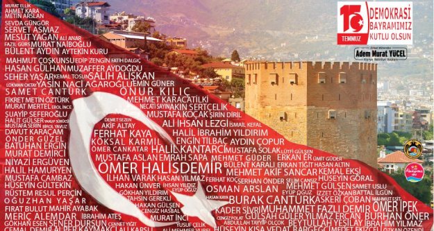 Yücel'den anlamlı 15 Temmuz mesajı