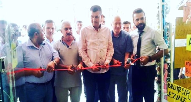 Alaiye Şarküteri yeni yüzüyle hizmete açıldı