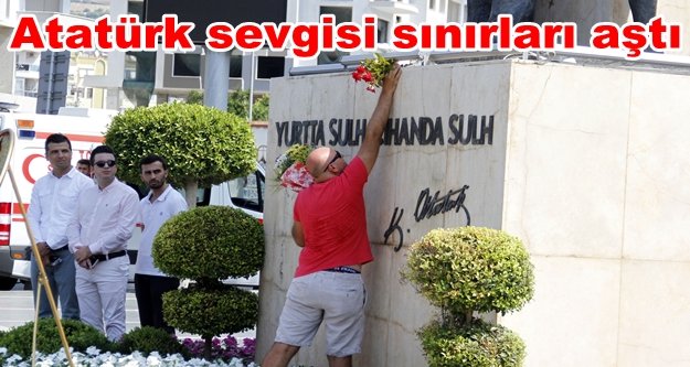 Alanya'da duygulandıran görüntü