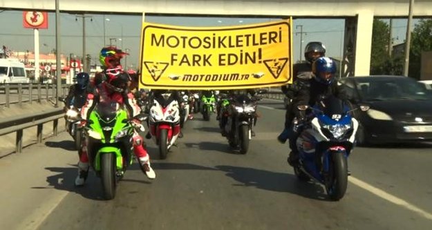"Alanya'da motorcuya saygı var, İstanbul'da yok"